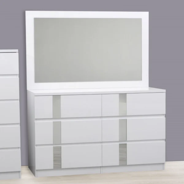 Chelsea 6 Drawer Dresser_Mirror